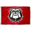 College Flags & Banners Co. Georgia Bulldogs Red Dawgs and USA 3x5 Flag Set