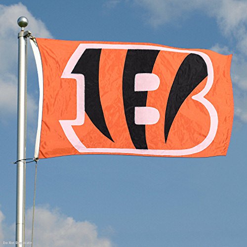 Cincinnati Bengals Embroidered Nylon Flag