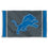 WinCraft Detroit Lions Blackout Sideline Flag Outdoor Indoor 3x5 Foot Banner