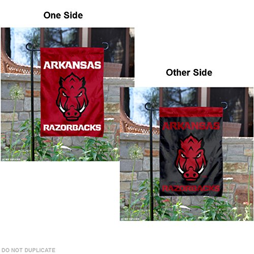 College Flags & Banners Co. Arkansas Razorbacks Garden Flag