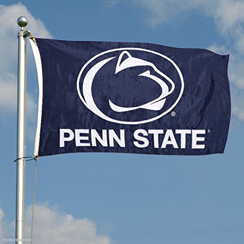 College Flags & Banners Co. Penn State Nittany Lions Embroidered and Stitched Nylon Flag