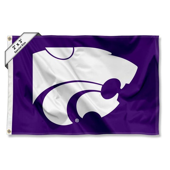 College Flags & Banners Co. Kansas State Wildcats Small 2x3 Foot Flag