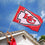 WinCraft Kansas City Chiefs Embroidered Nylon Flag