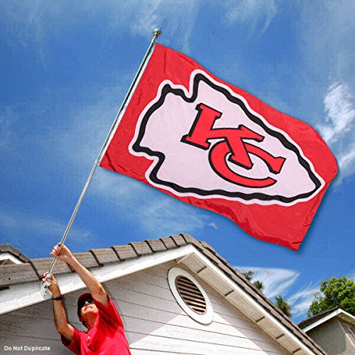 WinCraft Kansas City Chiefs Embroidered Nylon Flag