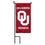 College Flags & Banners Co. Oklahoma Sooners Mini Garden and Flower Pot Flag Topper