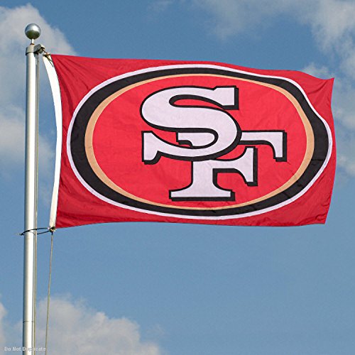 WinCraft San Francisco 49ers Embroidered Nylon Flag