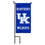 College Flags & Banners Co. Kentucky Wildcats Mini Garden and Flower Pot Flag Topper