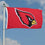 WinCraft Arizona Cardinals Embroidered Nylon Flag