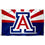 College Flags & Banners Co. Arizona Wildcats AZ State and USA Flag 3x5 Set