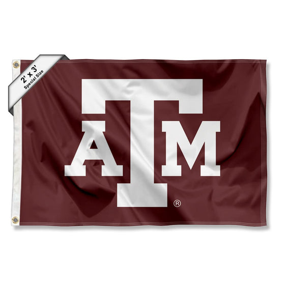 College Flags & Banners Co. Texas A&M Aggies Small 2x3 Foot Flag