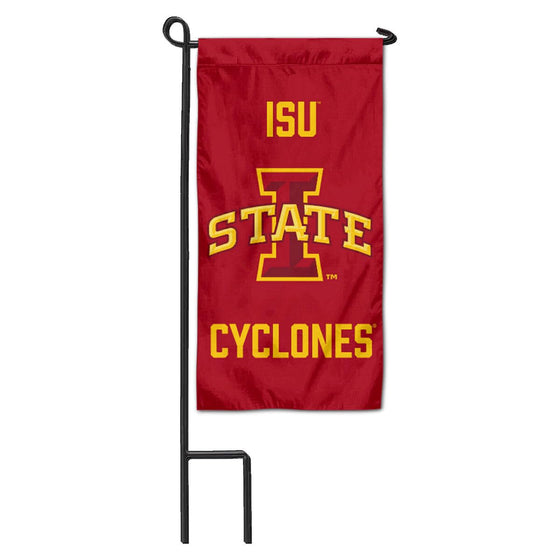 College Flags & Banners Co. Iowa State Cyclones Mini Garden and Flower Pot Flag Topper