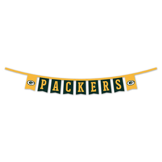 WinCraft Green Bay Packers Banner String Pennant Flags