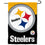 WinCraft Pittsburgh Steelers Large Logo Double Sided Garden Banner Flag