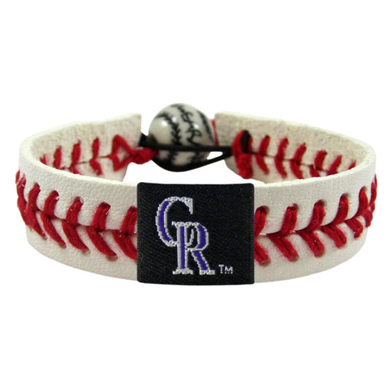 Colorado Rockies Bracelet Classic Baseball