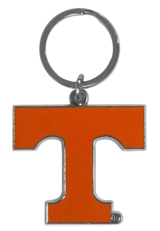 Tennessee Volunteers Chrome Logo Cut Keychain - Special Order