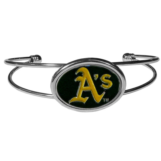 Oakland Athletics Bracelet Double Bar Cuff CO