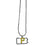 Pittsburgh Pirates Necklace Chain with State Shape Charm CO