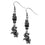 Chicago White Sox Earrings Fish Hook Post Euro Style CO