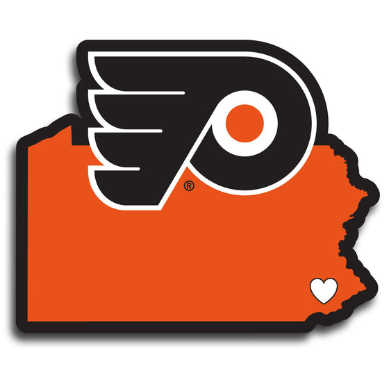 Philadelphia Flyers Decal Home State Pride Style - Special Order