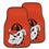 Georgia Bulldogs Front Carpet Car Mat Set - 2 Pieces