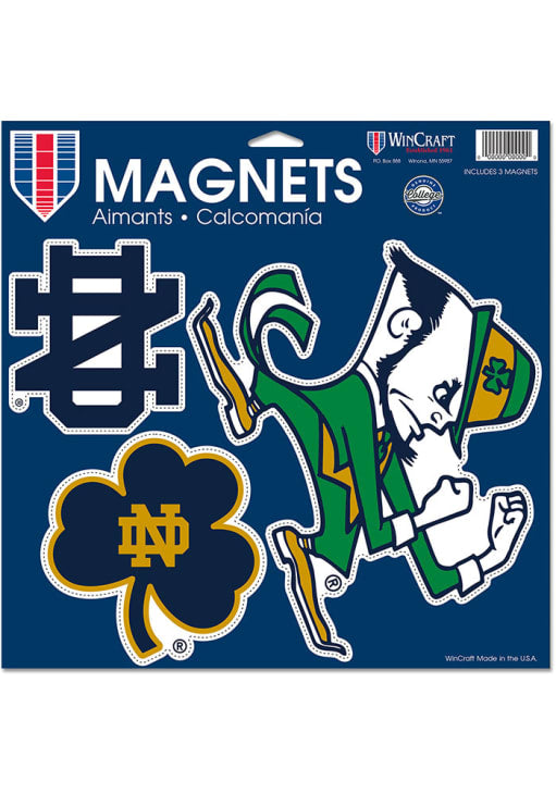 Notre Dame Fighting Irish Vinyl Magnet 11" x 11"