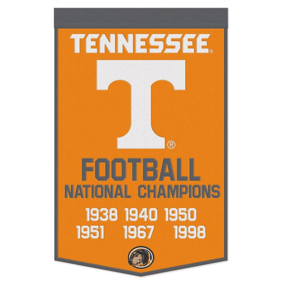 Tennessee Volunteers CELEBRATION Wool Banner 24" x 38"