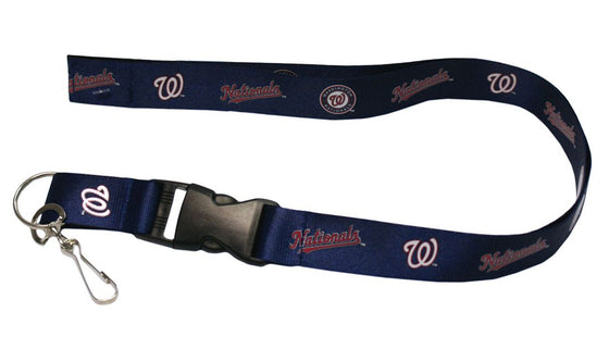 Washington Nationals Lanyard - Breakaway with Key Ring - Special Order