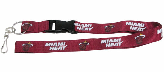 Miami Heat Lanyard - Breakaway with Key Ring - Special Order