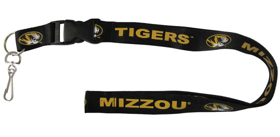 Missouri Tigers Lanyard - Breakaway with Key Ring - Special Order