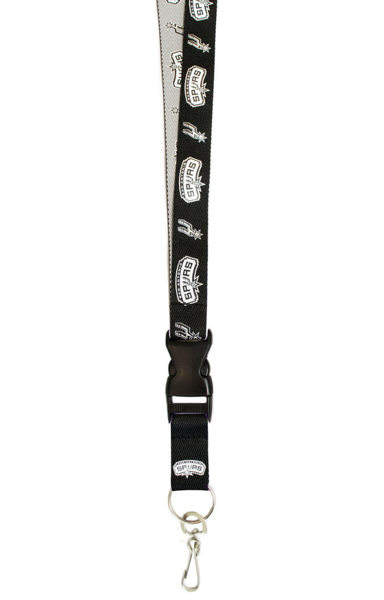 San Antonio Spurs Lanyard - Two-Tone - Special Order