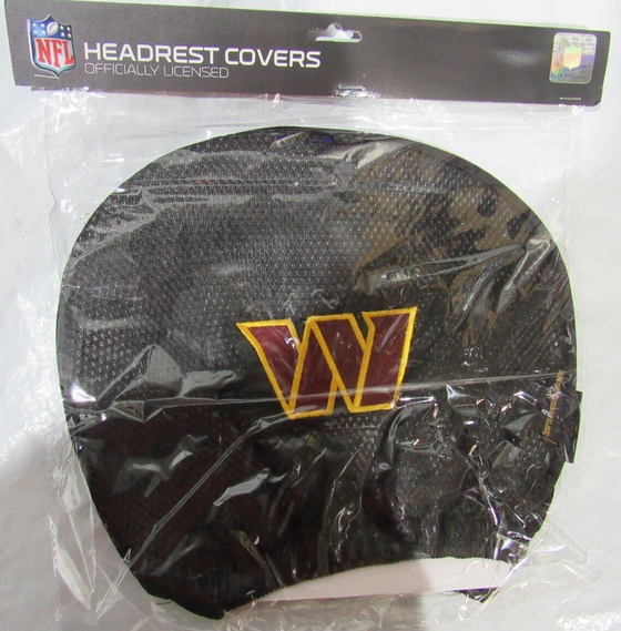 Washington Commanders Headrest Covers - 757 Sports Collectibles