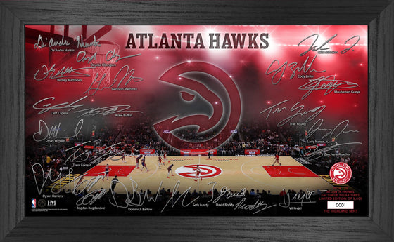 Atlanta Hawks 2024-25 Signature Court