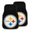 Pittsburgh Steelers Front Carpet Car Mat Set - 2 Pieces