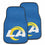 Los Angeles Rams Front Carpet Car Mat Set - 2 Pieces