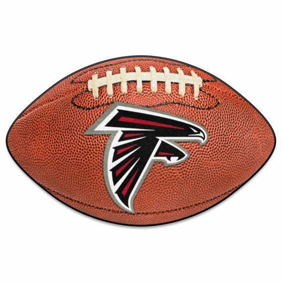 Atlanta Falcons Football Rug - 20.5in. x 32.5in.