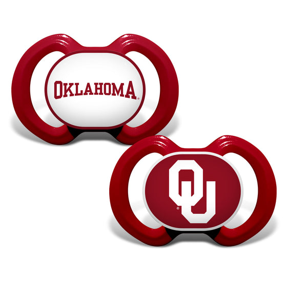 Oklahoma Sooners Pacifier 2 Pack Alternate