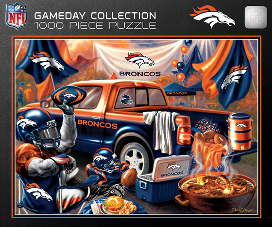 Denver Broncos Puzzle 1000 Piece Gameday Design