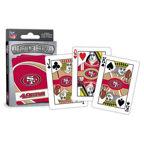 San Francisco 49ers Playing Cards Logo