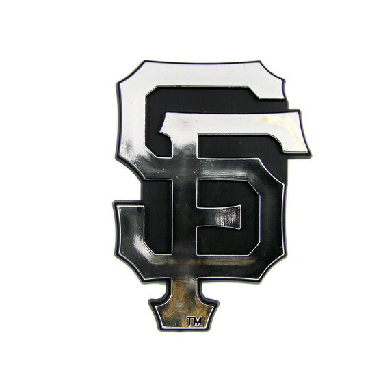 San Francisco Giants Molded Chrome Plastic Emblem