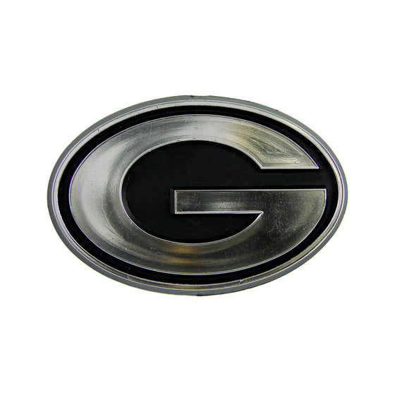 Green Bay Packers Molded Chrome Plastic Emblem