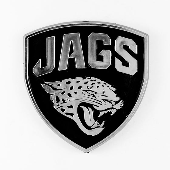 Jacksonville Jaguars Molded Chrome Plastic Emblem