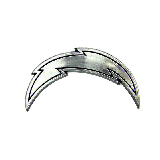 Los Angeles Chargers Molded Chrome Plastic Emblem