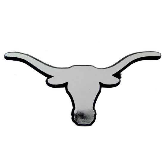 Texas Longhorns Molded Chrome Plastic Emblem