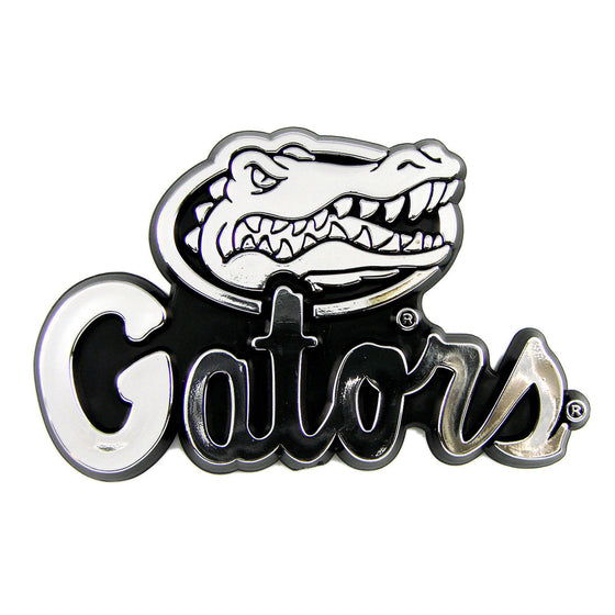 Florida Gators Molded Chrome Plastic Emblem