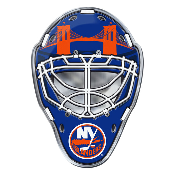 New York Islanders Heavy Duty Aluminium Helmet Emblem