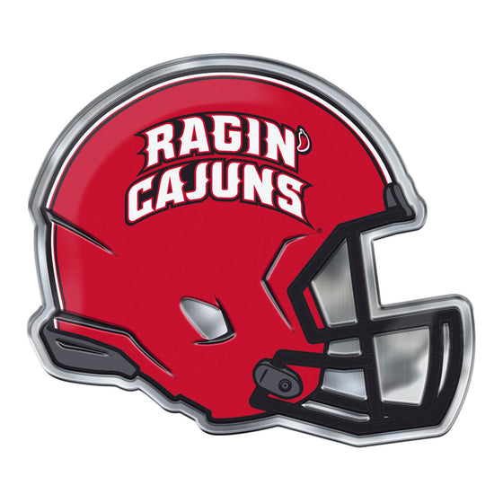 Louisiana-Lafayette Ragin' Cajuns Heavy Duty Aluminium Helmet Emblem