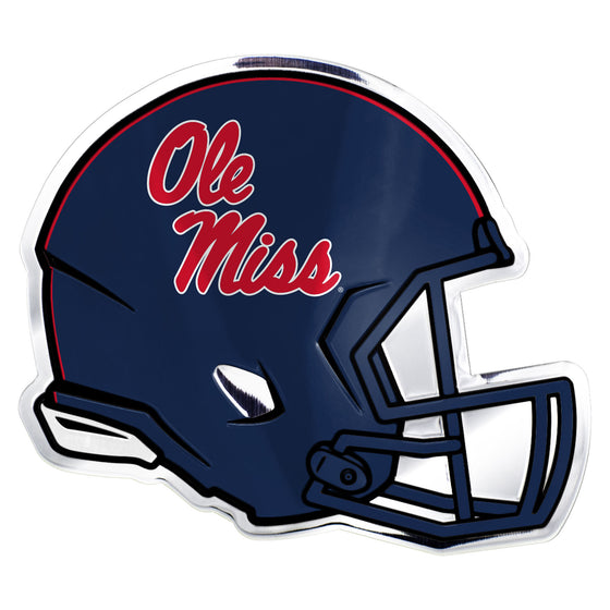 Ole Miss Rebels Heavy Duty Aluminium Helmet Emblem