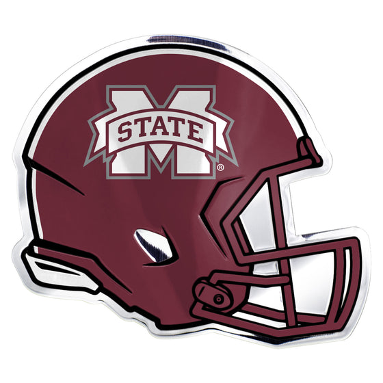 Mississippi State Bulldogs Heavy Duty Aluminium Helmet Emblem