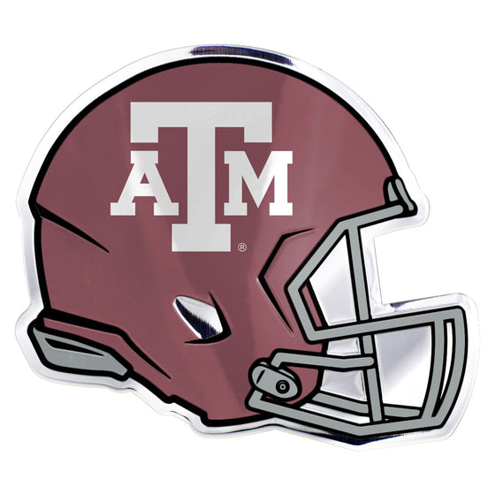 Texas A&M Aggies Heavy Duty Aluminium Helmet Emblem