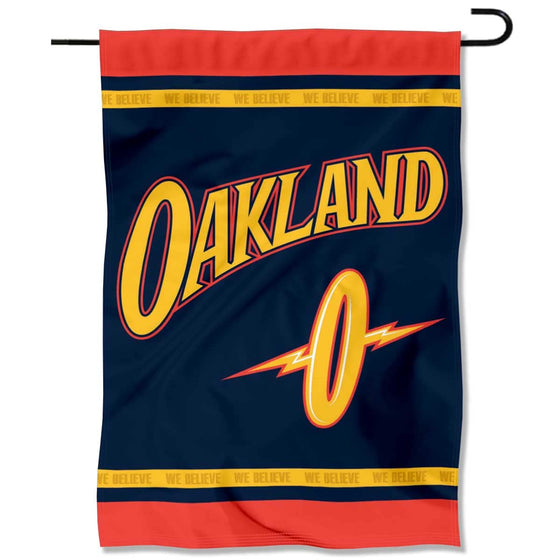 WinCraft Golden State Warriors City Edition Double Sided Garden Flag